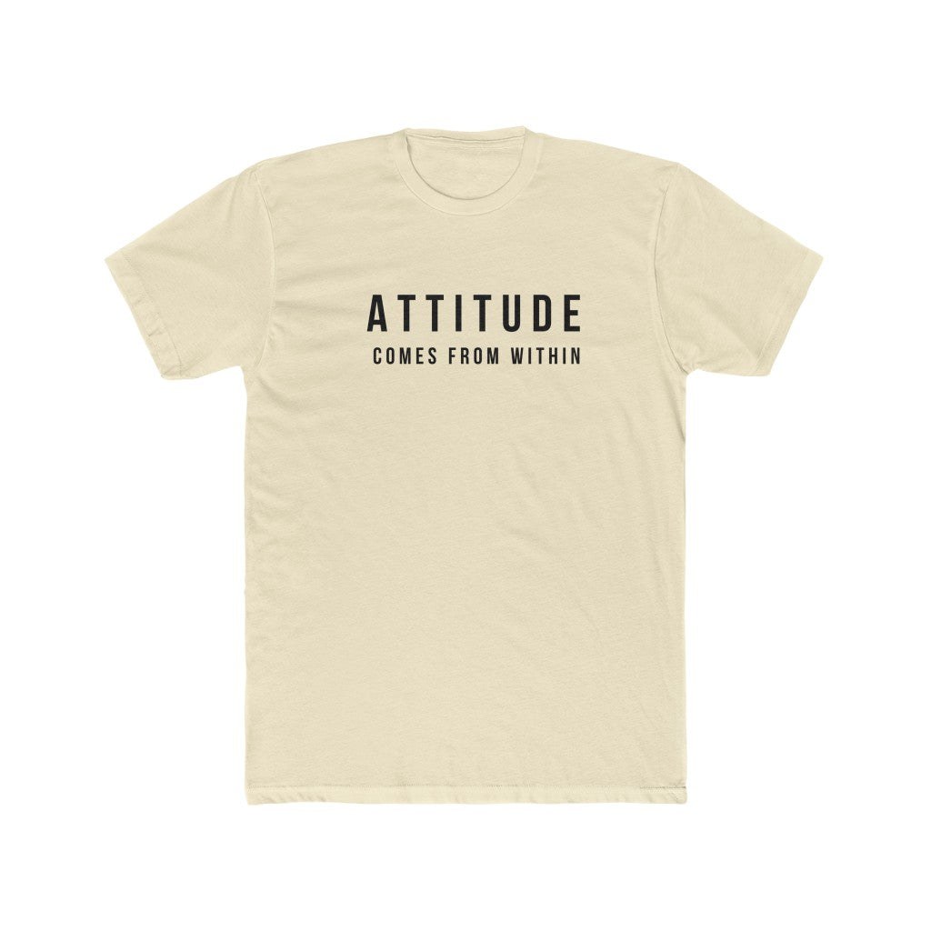 Pure Attitude | Black | Fitted Tee