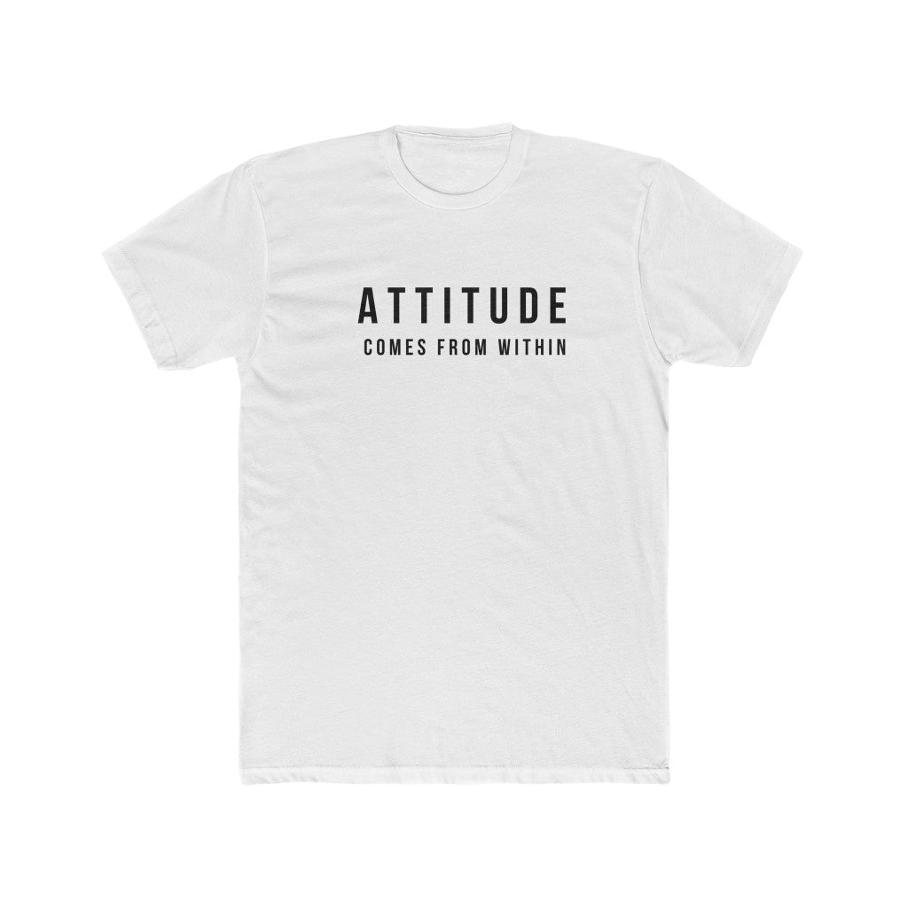Pure Attitude | Black | Fitted Tee