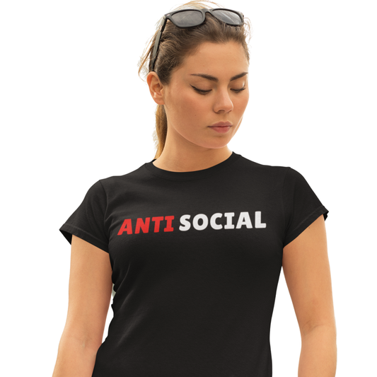 Antisocial shirt, Antisocial tshirt women, Antisocial wives club shirt, Antisocial tshirt wife gift, Antisocial gift for woman 