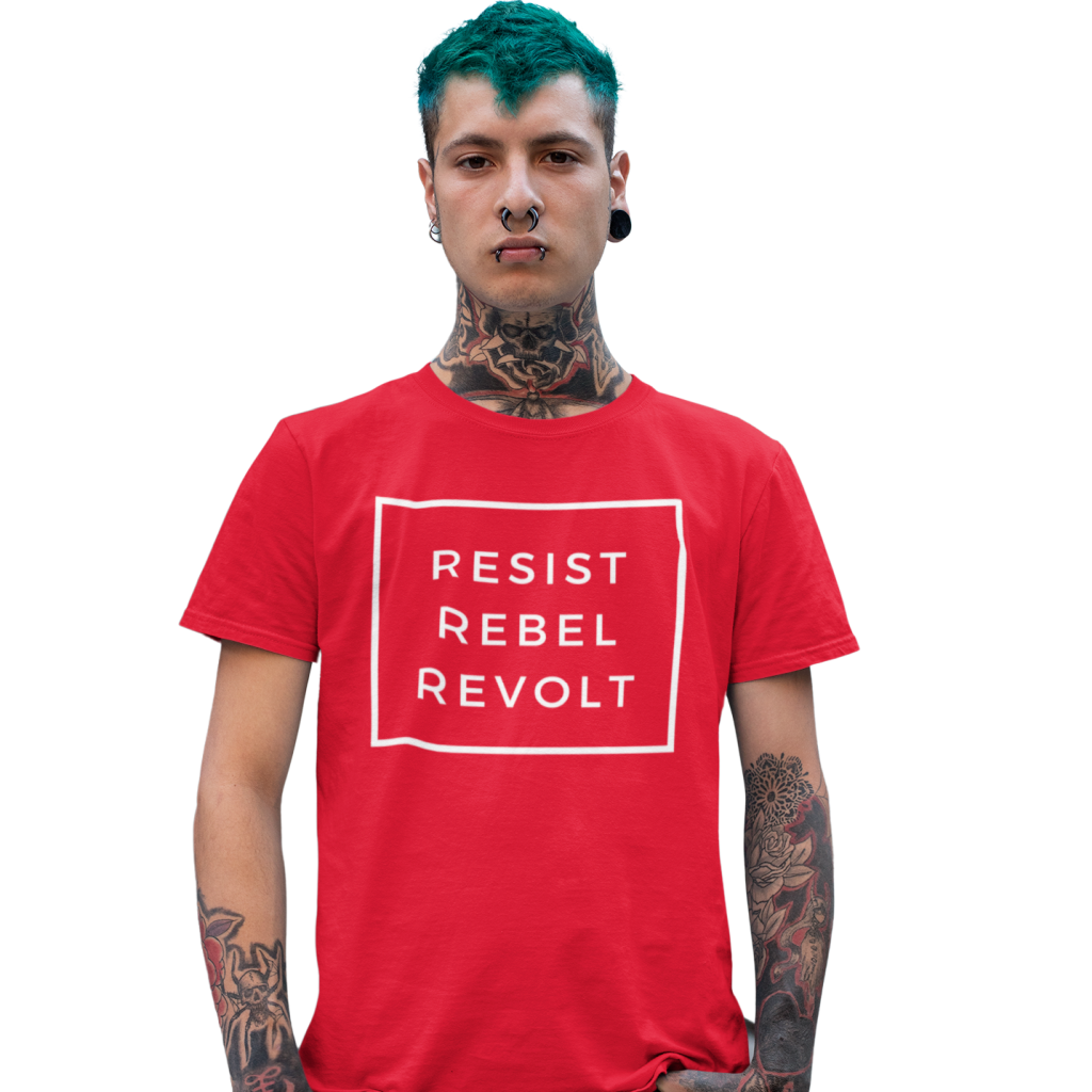 Resist Rebel Revolt | Fitted Tee