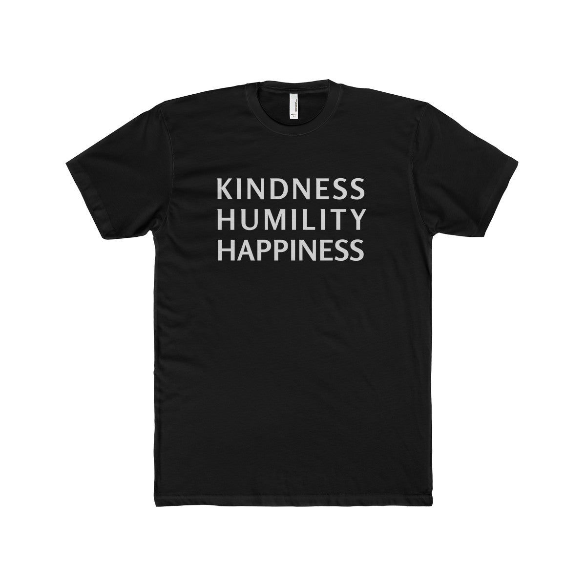 Kindness Humility Happiness | Fitted Tee, T-Shirt, SJ Corbyn